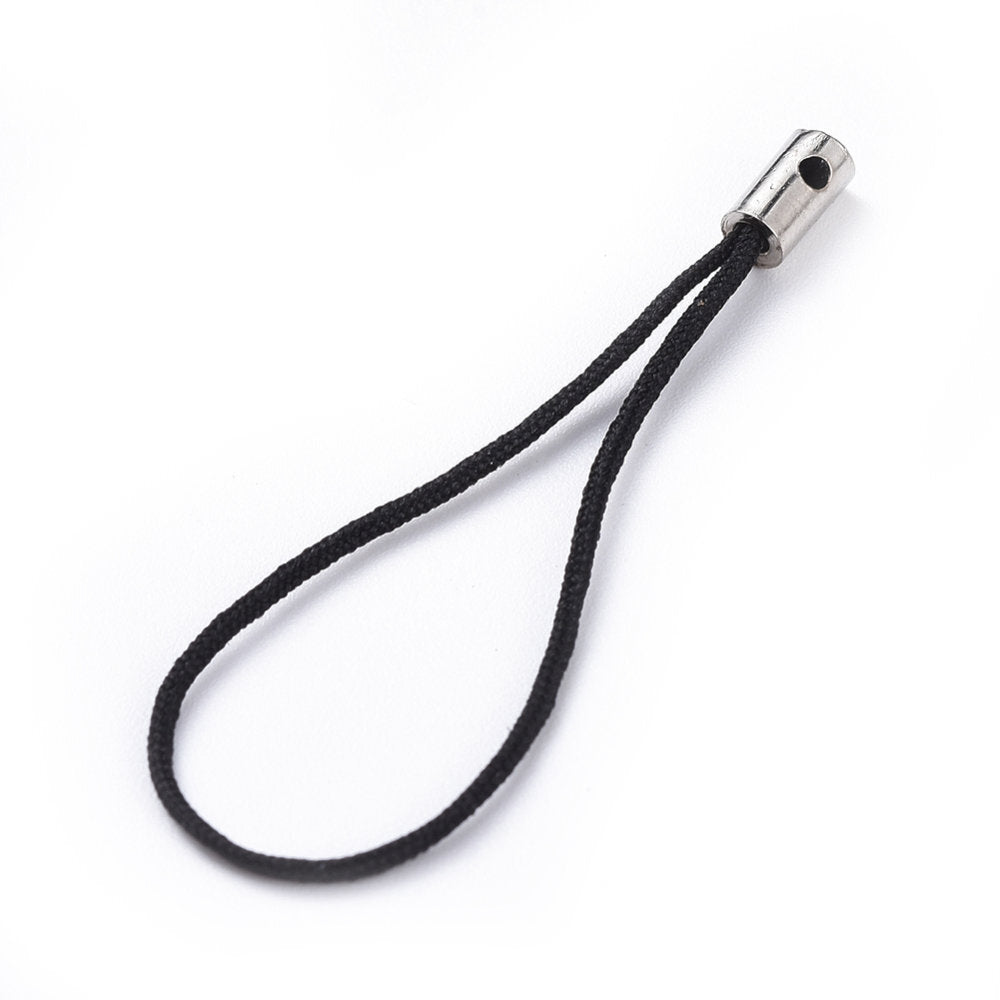 Phone Strap Black (Without Lock)