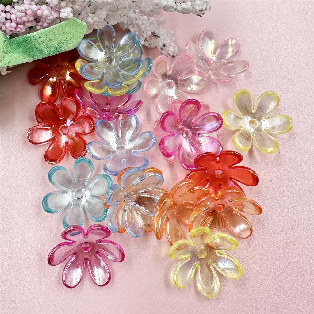 Multicolor 6 Petals Flower