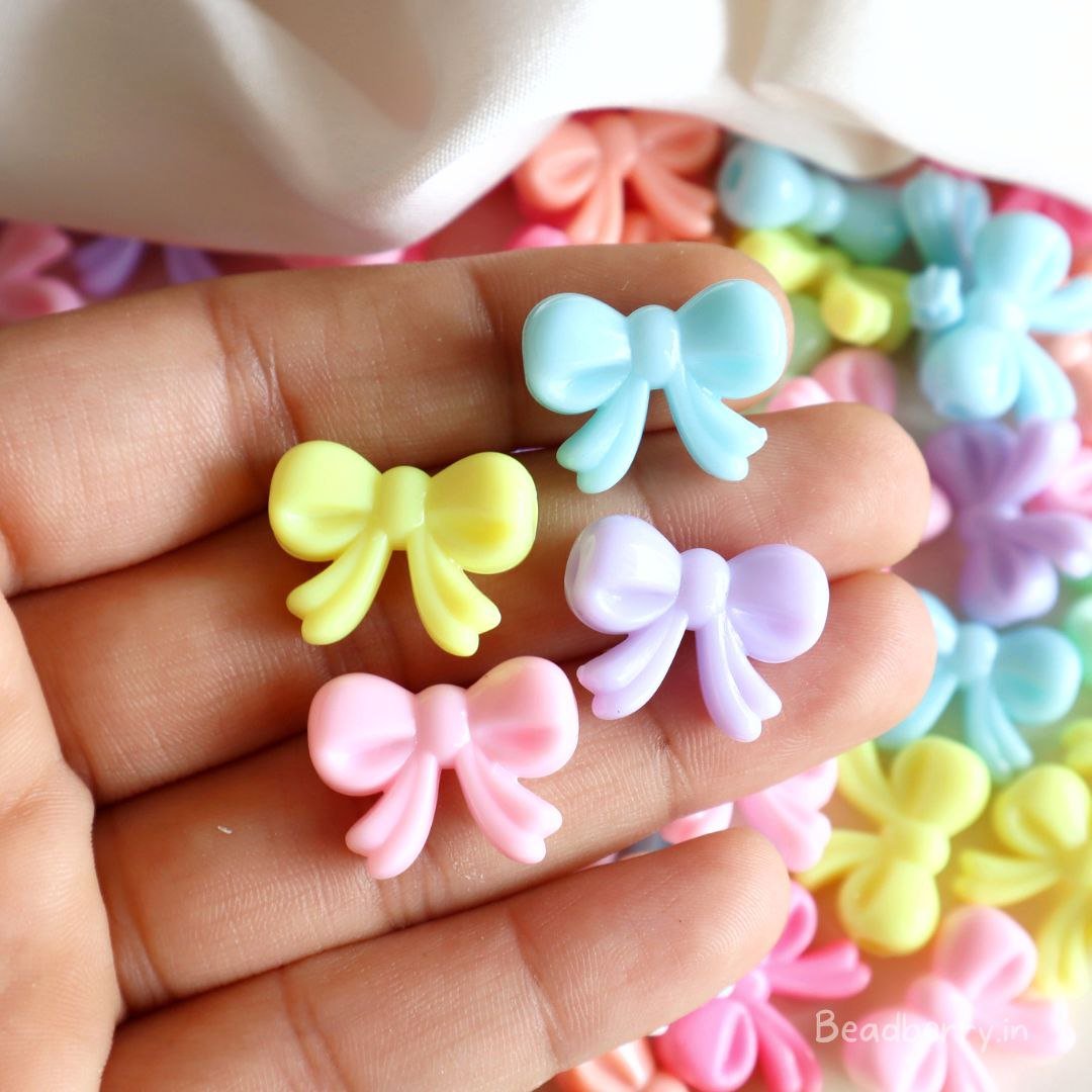 Multicolor Bow Beads
